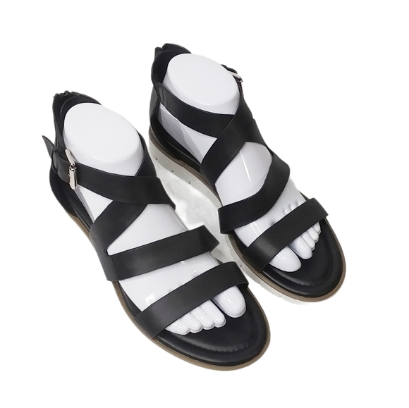 Sofft Starla Ankle Strap Leather Strappy Sandals - Picture 2 of 11